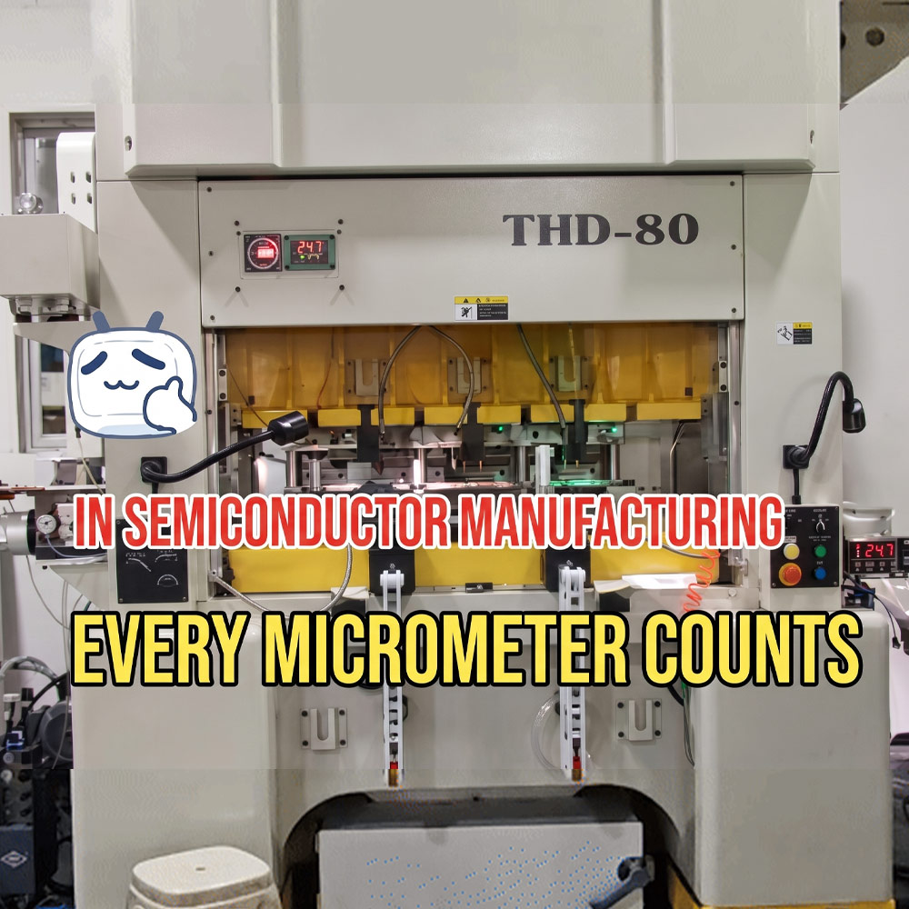 Ming Xu THD-80 Knuckle-Joint Press: Precision IC Lead Frame Stamping at 300 SPM